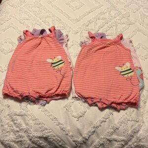 Baby Romper bundle, 12 months. Twins!
